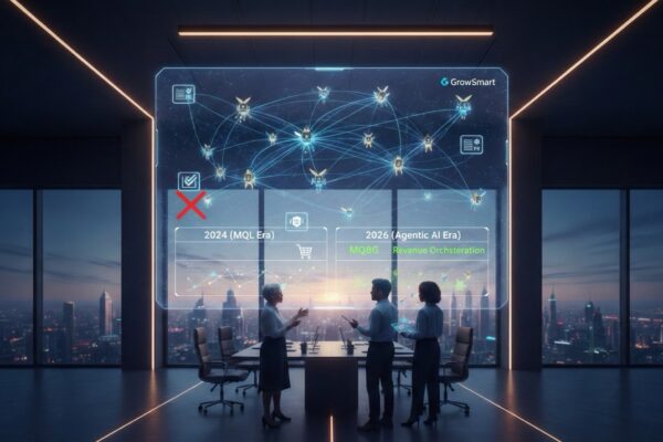 O Manifesto de 2026: A Nova Arquitetura de Crescimento B2B na Era da Inteligência Agêntica e do Pós-MQL