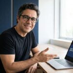 Fernando Affonso em videochamada consultiva com cliente — Funil de vendas digital para PMEs